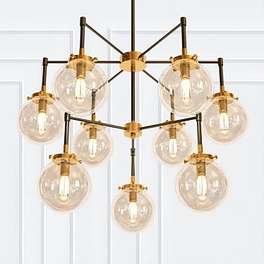 ELK Group International Chandelier 3D model image 1 