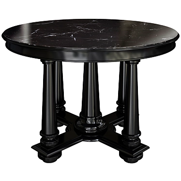 Elegant HOLLIS Eichholtz Table 3D model image 1 