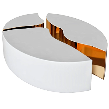 LAPIAZ Oval Coffee Table: Luxury from Boca Do Lobo 3D model image 1 