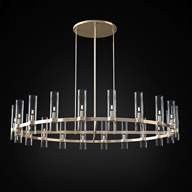 Ravelle Round Chandelier 60 "