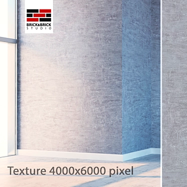 Seamless Stucco Texture Set 3D model image 1 