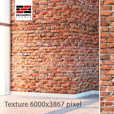 Seamless Detailed Brick Texture 3D model image 1 