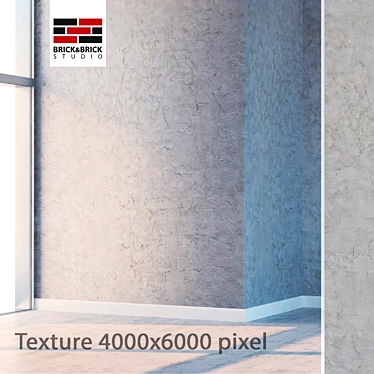 Title: Seamless High Detail Stucco Texture 3D model image 1 
