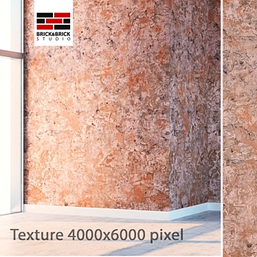 Seamless Plaster Texture Kit 3D model image 1 