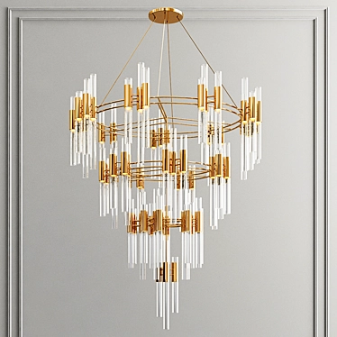 Ethereal Cascade of Light 3D model image 1 