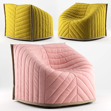 Barnaby: Modern Stylish Chair 3D model image 1 