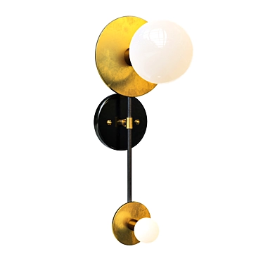Moderno Wall Lamp, SIGNAL01 3D model image 1 