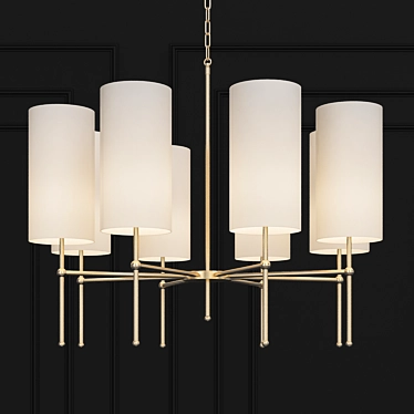 Elegant Arizona Chandelier  3D model image 1 