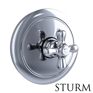 STURM Emilia Thermostat for Beautifully Controlled Comfort 3D model image 1 