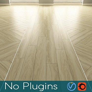 Elegant Floor Design Set 3D model image 1 