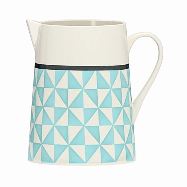 Elegant Adid Porcelain Milk Jug 3D model image 1 