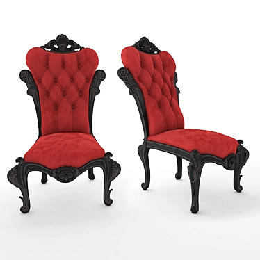 Elegant Comfort - Ambiance Chair 3D model image 1 