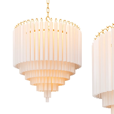 Elegant Eichholtz Nova Chandelier 3D model image 1 