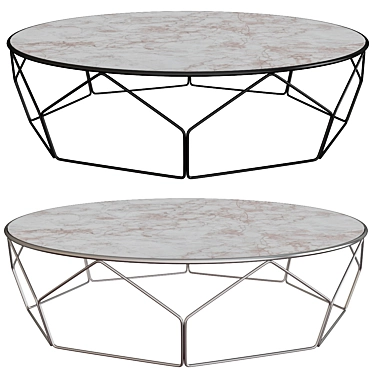 Elegant Arbor Coffee Table 3D model image 1 