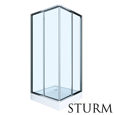 STURM Inspiration Shower Enclosure 3D model image 1 