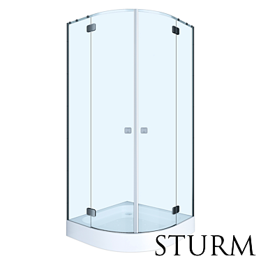 STURM Luna New Chrome Enclosure 3D model image 1 