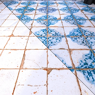 Peronda Floor Set 4: Versatile Textures & High-Quality Materials 3D model image 1 