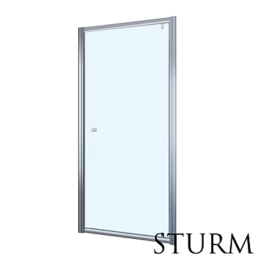 STURM Puerta Niche Shower Door 3D model image 1 