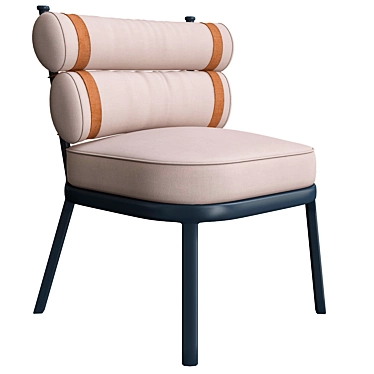 Kettal Roll Chair: Comfort and Style 3D model image 1 