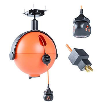 RoboReel Ceiling Mount 3D model image 1 