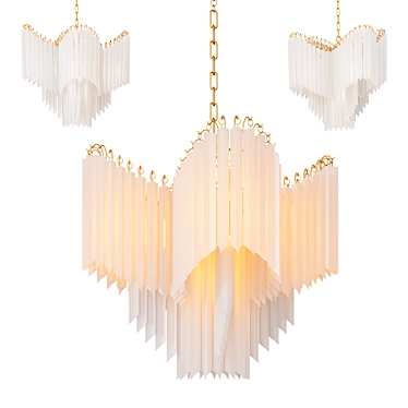 Elegant Eichholtz Chandelier 3D model image 1 