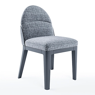 Elegant Aston Dining Chair 3D model image 1 
