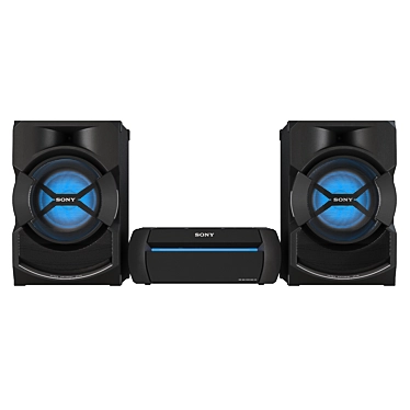 Sony Shake X10D Music System - Powerful Sound at its Best! 3D model image 1 