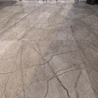 Elegant Marble Floor 50: HD Textured, High-Quality Material 3D model image 1 