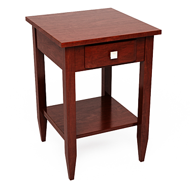 Richmond Walnut End Table: Stylish & Functional 3D model image 1 