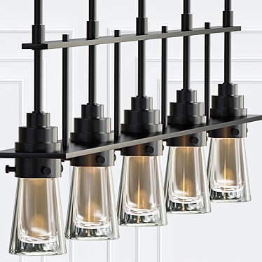 Elegant Erlenmeyer Pendant: Modern Lighting 3D model image 1 