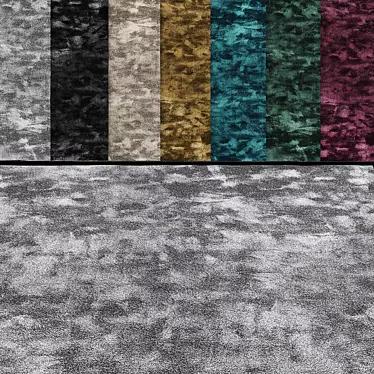 Luxurious Silk Carpets: Timeless Elegance 3D model image 1 