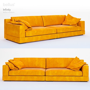 Estonian-made Bellus Infinity Sofa 3D model image 1 