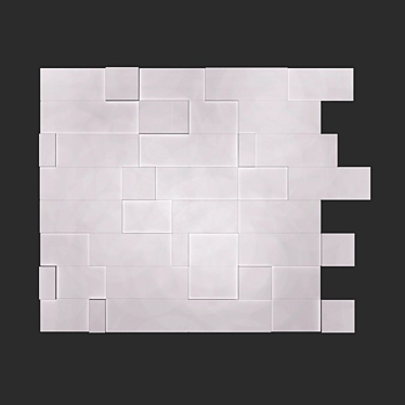 Dynamic RADO Tiles: Versatile Mosaic Collection 3D model image 1 