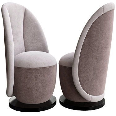 Decora Italia Chair: Italian Elegance & Comfort 3D model image 1 