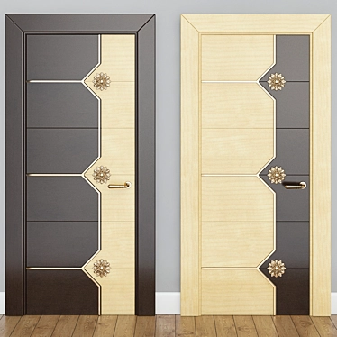 Stylish Interior Doors: Elevate Your Space 3D model image 1 