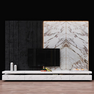 Zona 12: Ultra-Slim HD TV 3D model image 1 