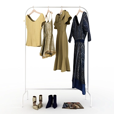 Fashion Essentials: Clothes & Shoes 3D model image 1 