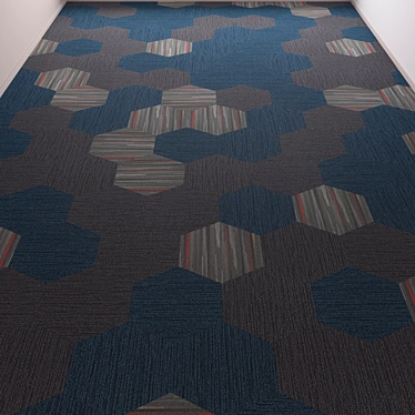 Classy Office Carpet - High Quality & Stylish 3D model image 1 