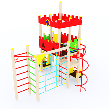 Kids Play Set - KSIL 5296: Fun & Interactive 3D model image 1 