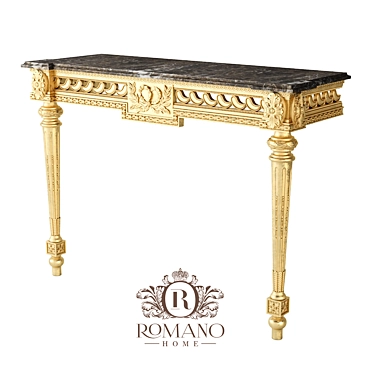 Giovanna Console: Handcrafted Elegance 3D model image 1 