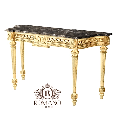 Giovanna Console: Handcrafted Elegance 3D model image 1 