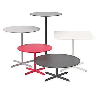 Modern Minimalist Moroso - Roger Tables 3D model image 1 
