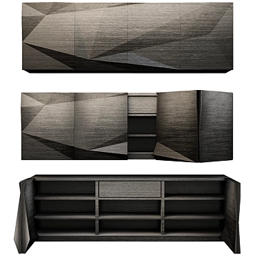 Modern Usona Sideboard: Functional Elegance for Your Home 3D model image 1 