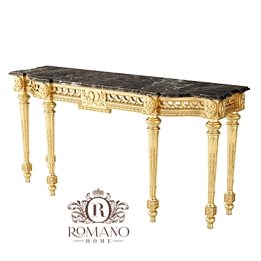 Title: Giovanna Console - Elegant Handcrafted Home Decor 3D model image 1 