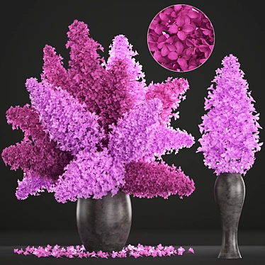 Lilac Harmony Bouquet 3D model image 1 