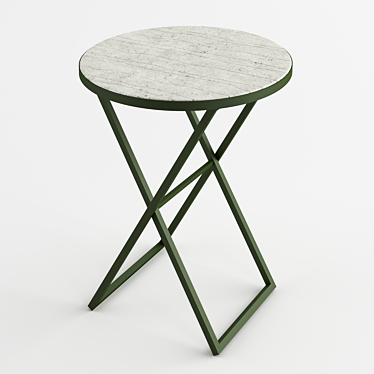 Sondag Concrete Top Outdoor Table 3D model image 1 