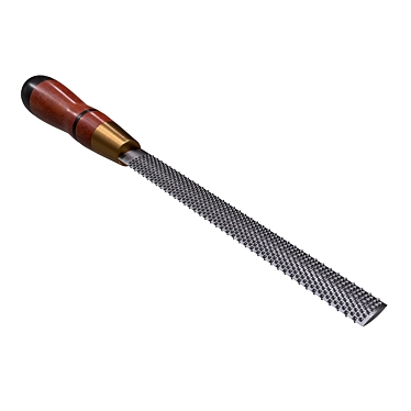 Precision Cut Wood Rasp Set 3D model image 1 