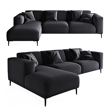 Couch Black Russian