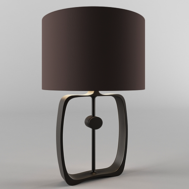 Sleek Minimalist Desk Lamp 3D model image 1 