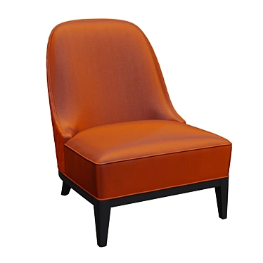 Elegant Noemi Armchair: Timeless Design 3D model image 1 